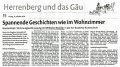 Bericht Herrenberger Gäubote 2. Oktober 2018